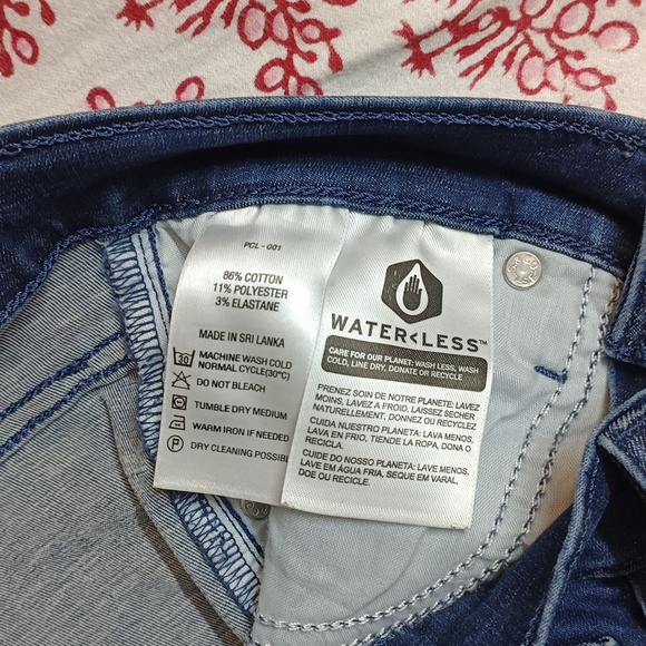 LEVI'S Blue Mile high Super skinny Jeans - Picture 11 of 15